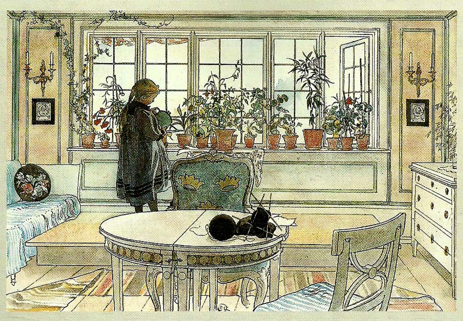 Carl Larsson blomsterfonstret